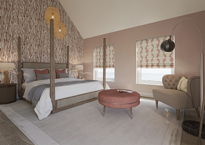 Construct, Ginger - Roman Blind - Image 6